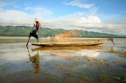 Fischer auf dem Inle See  (Bild: Asien Special Tours)